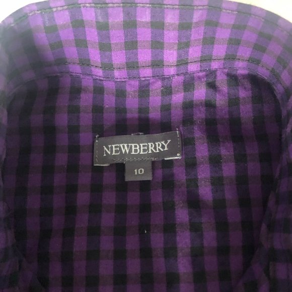 Boys Checkered Dress Shirt - Picture 3 of 4